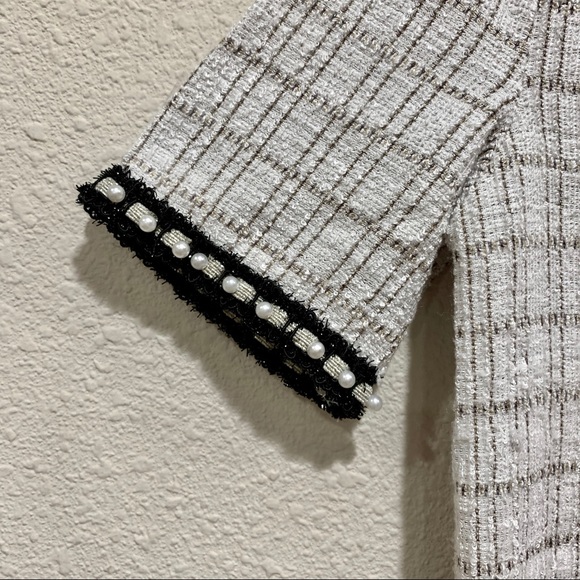 ZARA Short Sleeve Ivory Top (worn once) - Picture 4 of 7